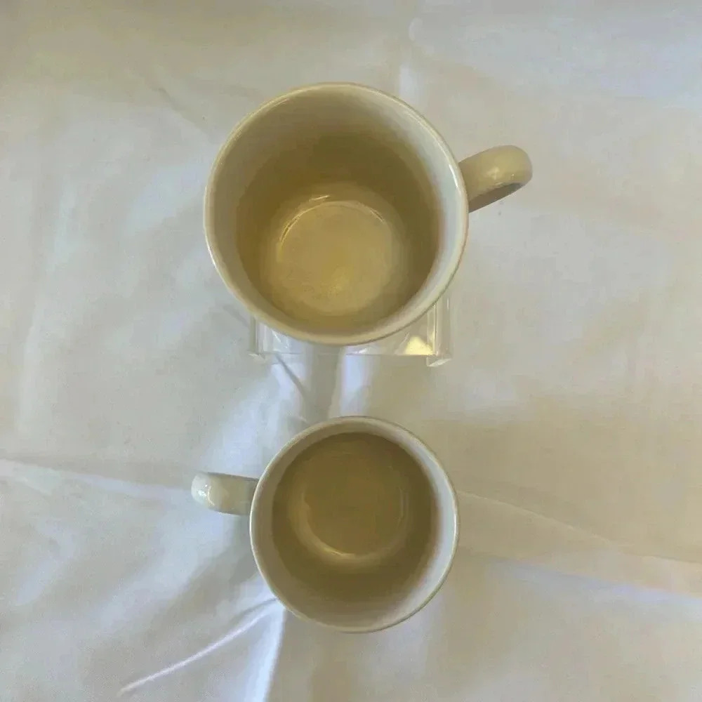 Corelle by Corning Calico Rose Set of 2 Discontinued Cups Made 1985-1993 - Picture 4 of 4
